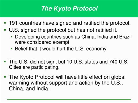 why are india and china exempted from kyoto protocol